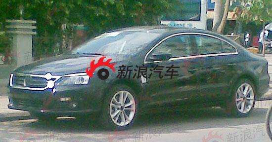 国产帕萨特CC路试谍照